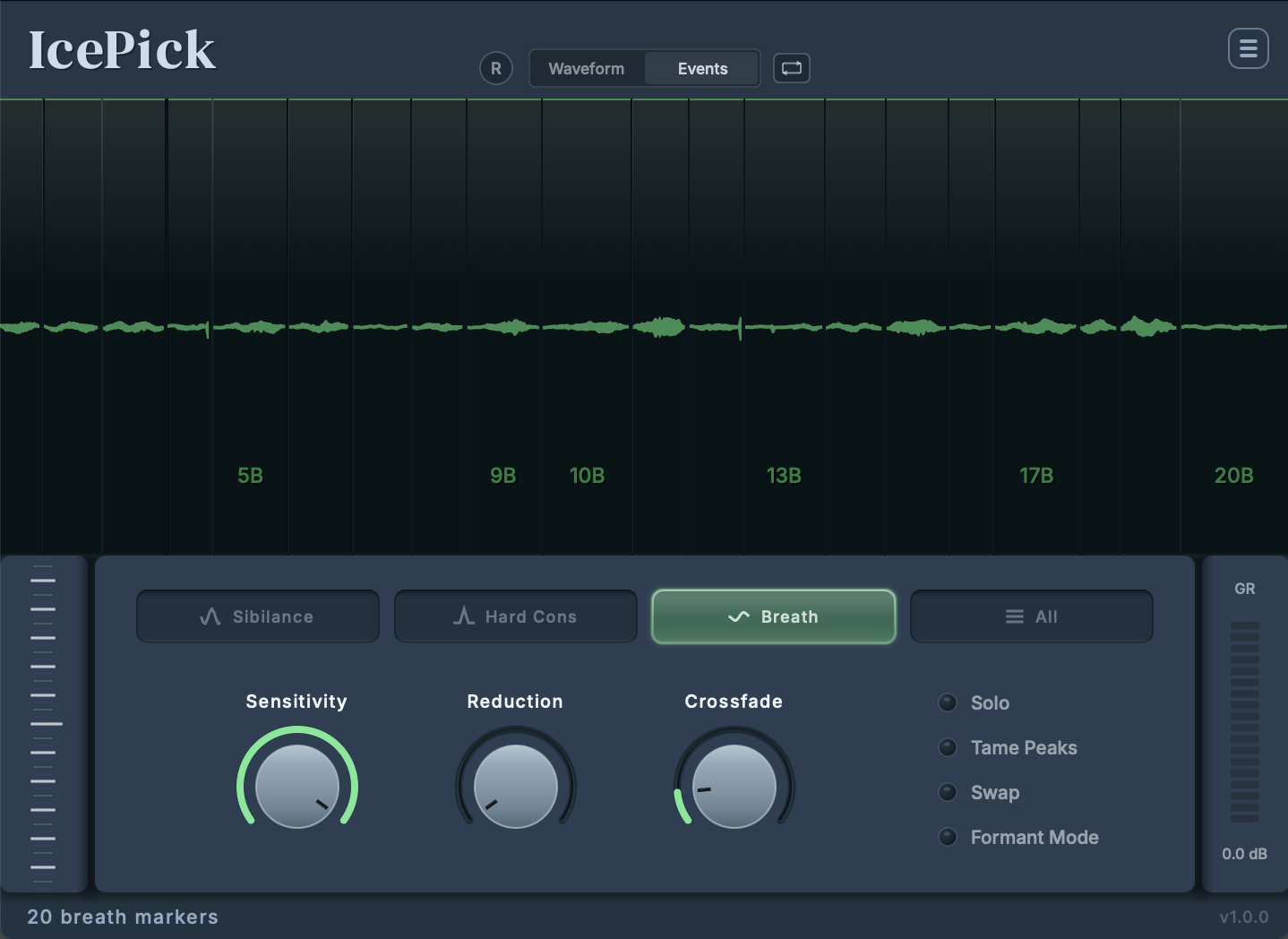 IcePick detecting breath events
