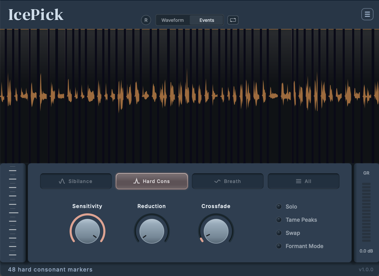 IcePick detecting hard consonant events